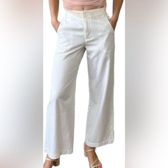 YFB Young Fabulous & Broke Ryker Rhinestone Wide Leg Jeans Pants White Denim Sm - Picture 3 of 9